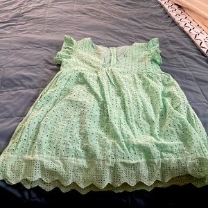 Mint sun dress